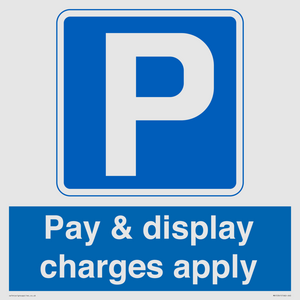 Pay & display charges apply